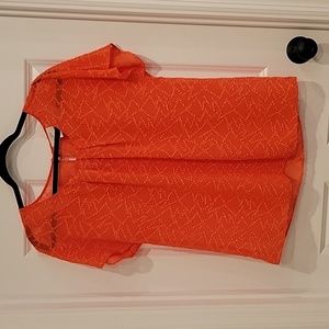 LOFT Orange Blouse